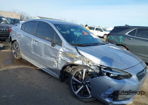 2020 Subaru Impreza Sport z USA, uszkodzony, nr VIN 4S3GKAL64L3614826